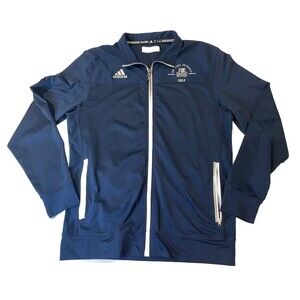 Adidas Jacket Men’s M Climalite Bob Jones University BJU Bruins Blue Golf Coat